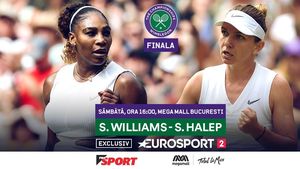 O legendă a tenisului a prefațat finala Wimbledon 2019, Simona Halep - Serena Williams: "Dacă o miști de două ori, nu mai ajunge la minge"