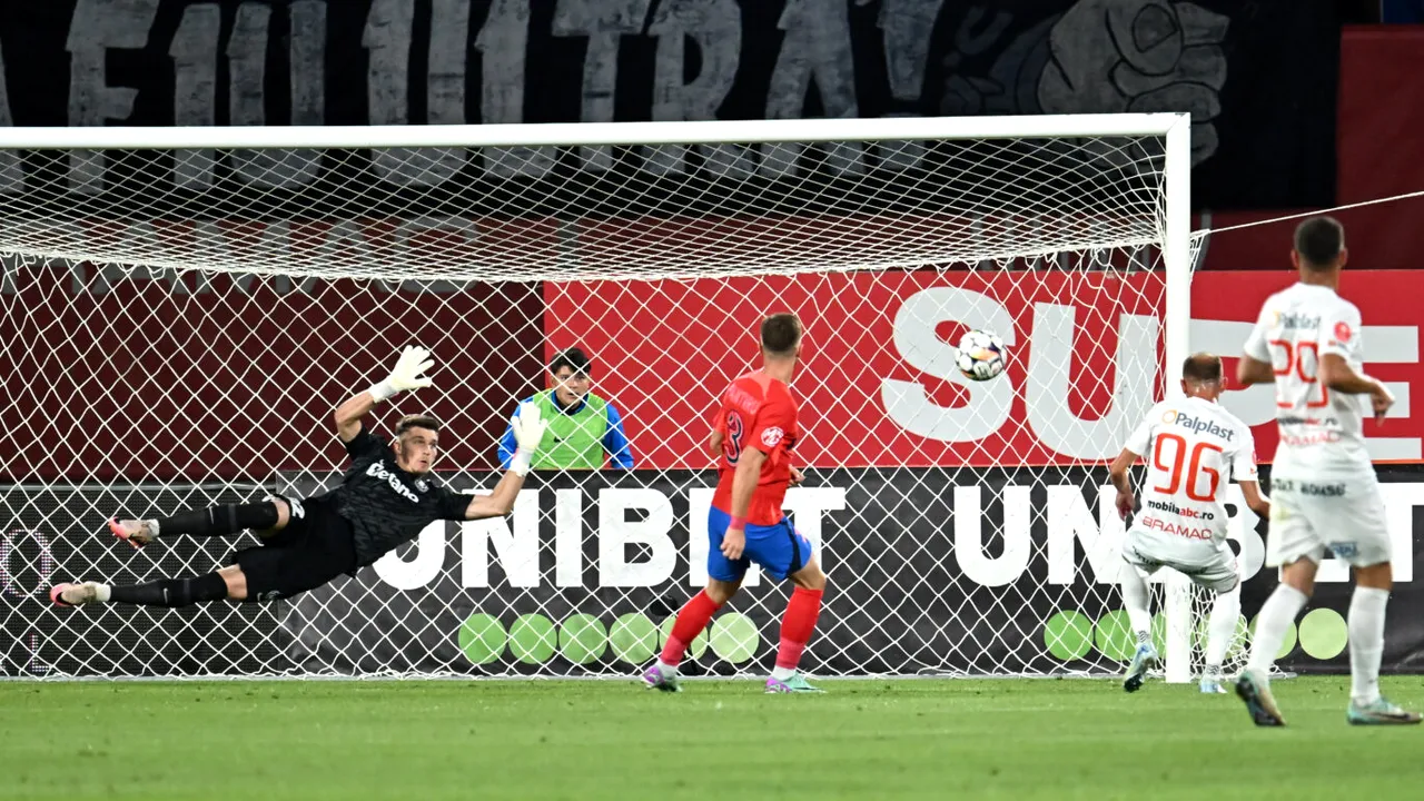 FC Hermannstadt – FCSB 2-0, în etapa 7 din Superliga. Campioana este pe penultimul loc în clasament, cu cinci puncte