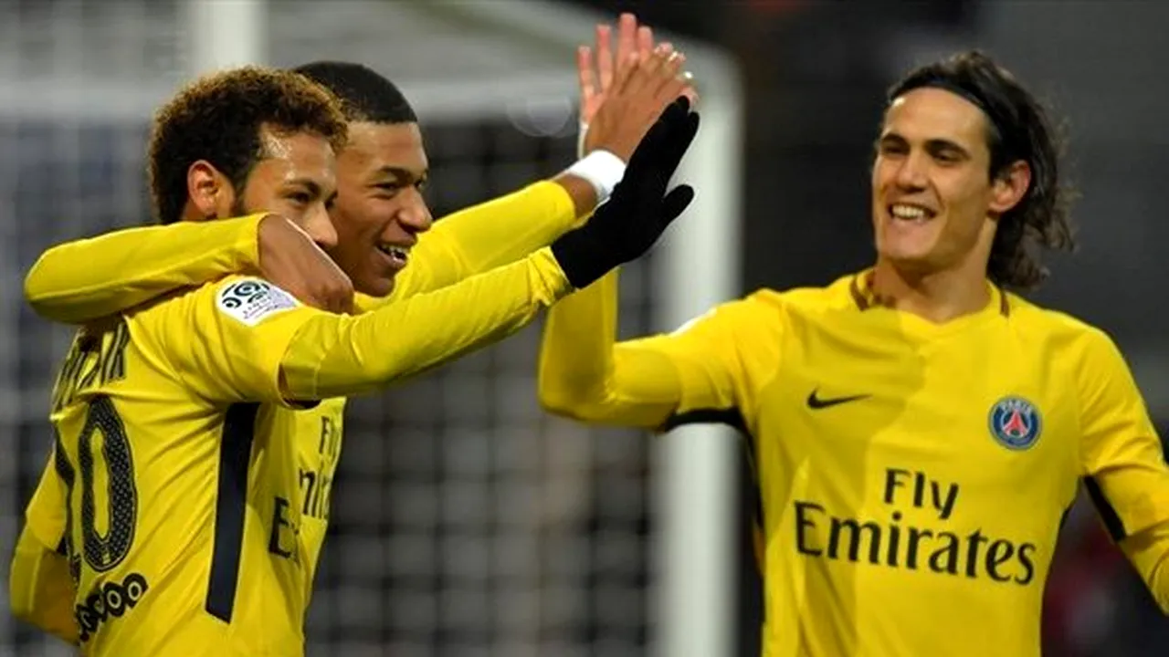PSG și-a spulberat adversara în ultima etapă din Ligue 1. Neymar a revenit cu o 