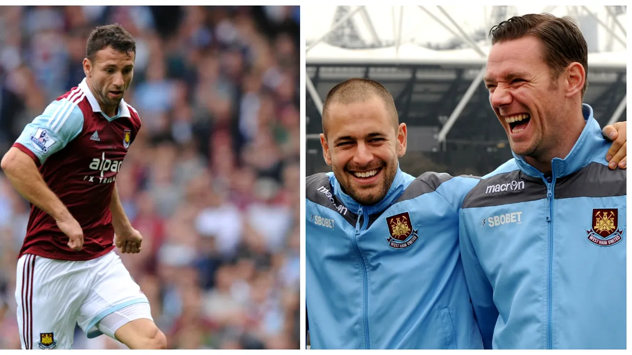 Moment genial cu Răzvan Raț în Anglia! Joe Cole l-a luat în vizor din prima zi la West Ham. Ce i-a spus starul englez