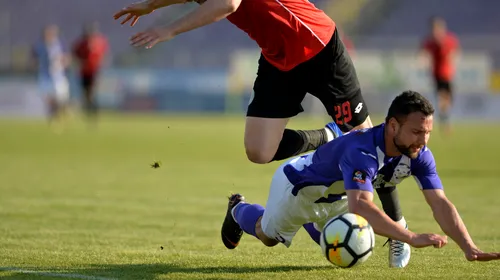 ACS Poli – Concordia 1-0. Drăghici a dat lovitura la ultima fază, cu o deviere decisivă! Bănățenii, la prima victorie după 17 meciuri