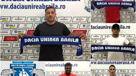 OFICIAL | Dacia Unirea are antrenor.** Clubul brăilean a legitimat încă patru jucători, doi dintre ei fiind anonimi