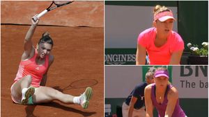 INCREDIBIL! Coșmar la Roland Garros: Simona Halep a pierdut în turul doi cu Lucic Baroni, după un meci dezastruos. Dulgheru, eliminată de Cornet