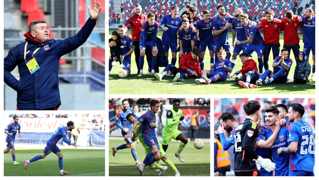 Steaua a trecut la pas de Poli Iași și a prins play-off-ul în ultimul moment! Daniel Oprița, descătușat: ”Mulți au început să arunce cu pietre. Ar fi fost un dezastru!”