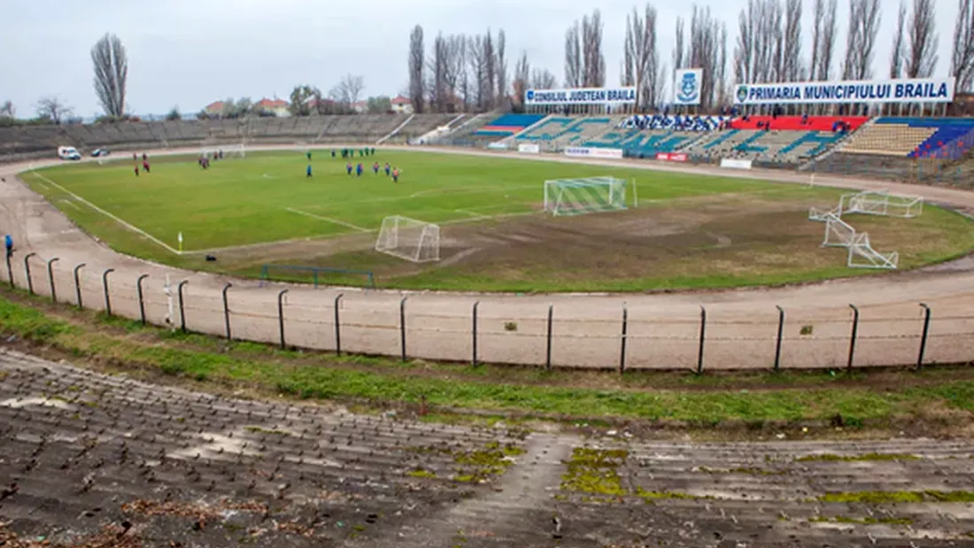 Petiție pentru renovarea stadionului-ruină din Brăila! Dacia Unirea cere implicarea autorităților locale și județene