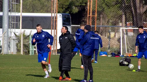 „Leii” lui Eugen Trică au început treaba în Antalya. Când are loc primul amical al lui FC U Craiova | EXCLUSIV