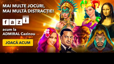 ADVERTORIAL | La ADMIRAL Cazinou dăm cu SPIN la jocurile FAZI! Câștiga premii masive la la jocuri cu fructe și 777!