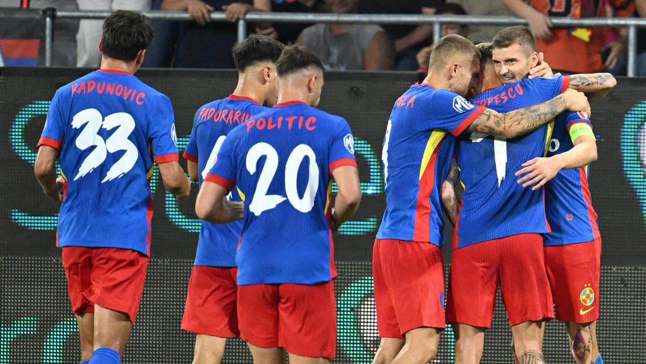 FCSB - FK Auda Live Text Online, de la 20:45, în prima manșă a turului 2 preliminar din Conference League. Primul meci european al formației lui Gigi Becali. Echipele probabile