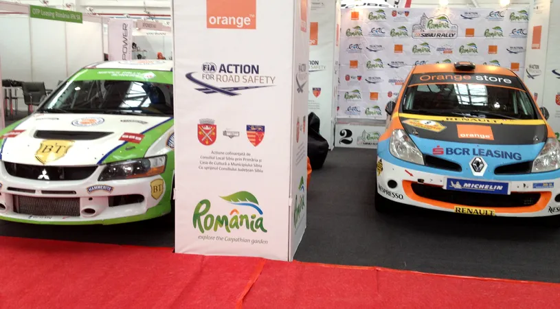 Raliul Sibiului are stand la Salonul Auto București