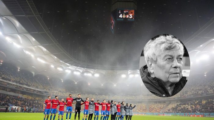 Răspunsul Primăriei Capitalei despre problemele de la cubul Arenei Naționale. Sâmbătă a afişat o imagine deformată a lui Mircea Lucescu