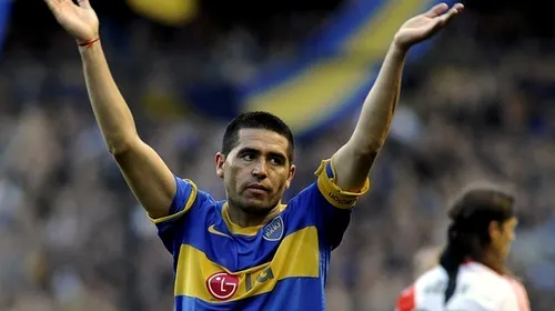 Riquelme s-a întors la Boca: **”Va relua antrenamentele de luni”