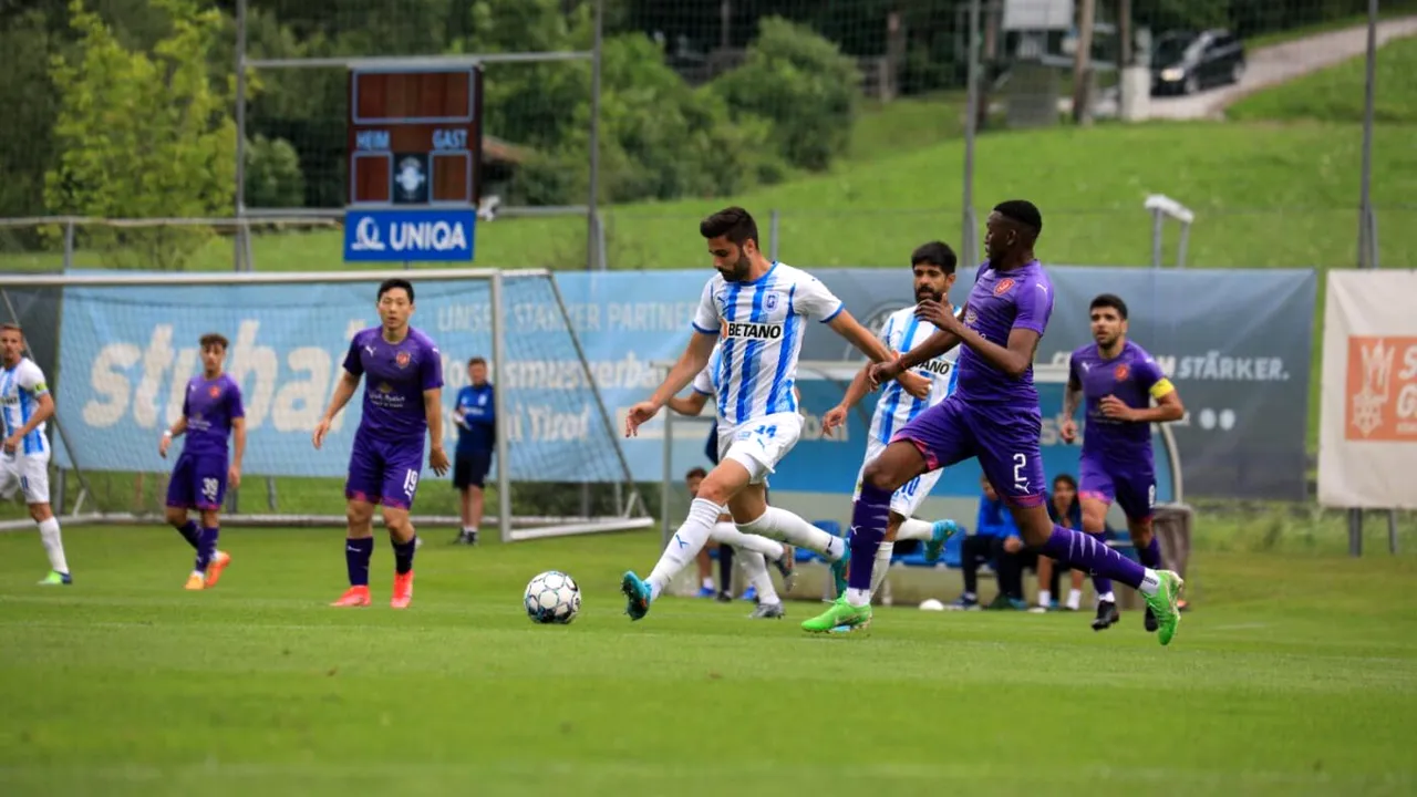 Universitatea Craiova, remiză în Austria, în amicalul cu echipa din Qatar antrenată de Hernan Crespo