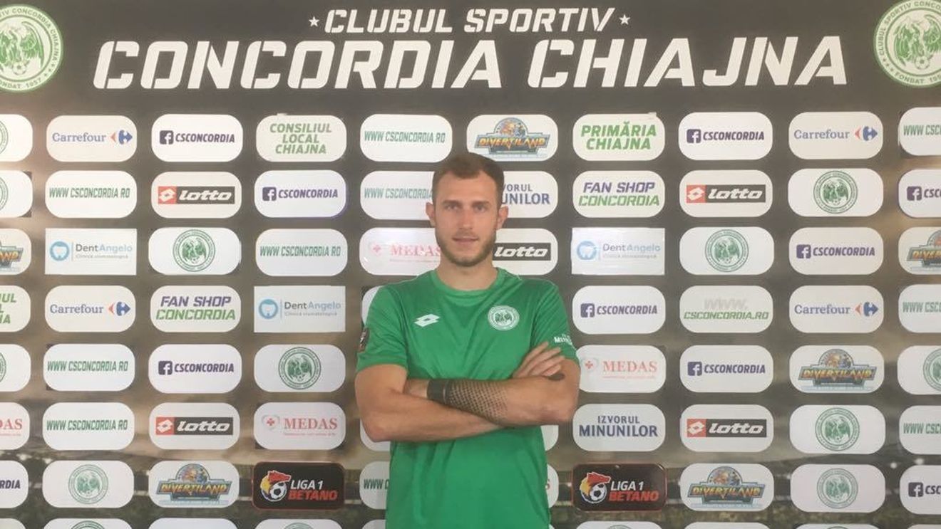 Concordia Chiajna a transferat un nou portar după ce a scăpat printre degete patru puncte în primele două etape