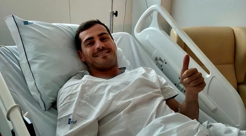 Gest mare făcut de FC Porto pentru Iker Casillas. Ce se întâmplă cu portarul care a suferit un infarct