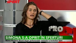 Invitată specială la ProSport Raport! Niculescu a dezvăluit din secretele unei jucătoare de top și a analizat parcursul lui Halep la Melbourne. VIDEO