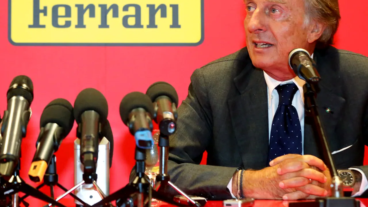 Luca di Montezzemolo părăsește funcția de președinte al Ferrari