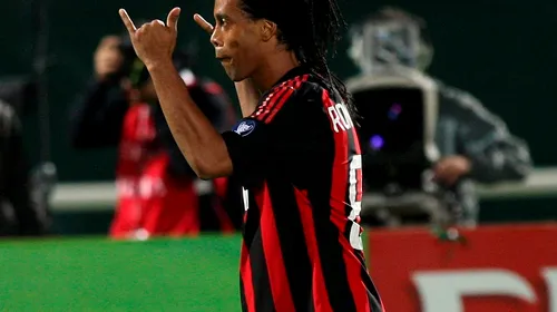 VIDEO / VEZI AICI de ce a fost suspendat Ronaldinho 3 etape din Cupa Italiei!