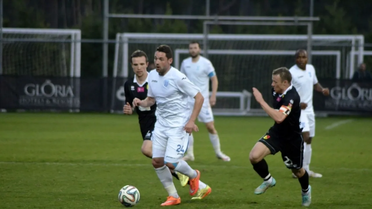 Craiova câștigă în fața polonezilor de la Jagiellonia, scor 2-1. S-a remarcat un tânăr adus în probe de Brandan