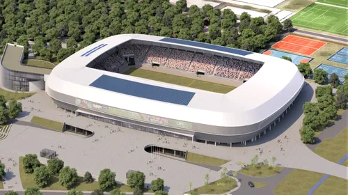 Stadion fabulos de aproape 100.000.000 de euro, într-un oraș din vestul României! A fost aprobat: „Fotbalul renaște”