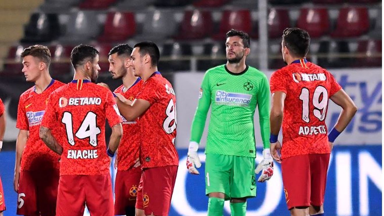 Presa din Cehia îi ridică statuie lui Cătălin Straton, după FCSB - Slovan Liberec: „Cel mai bun om al meciului!”