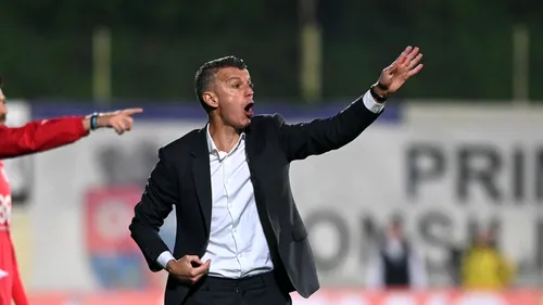 Ovidiu Burcă, nemulțumit după primele două meciuri ale lui Dinamo: „Mă lasă rece”. Mesajul pentru jucători înainte de întâlnirea cu Sepsi: „Asta vreau să văd”