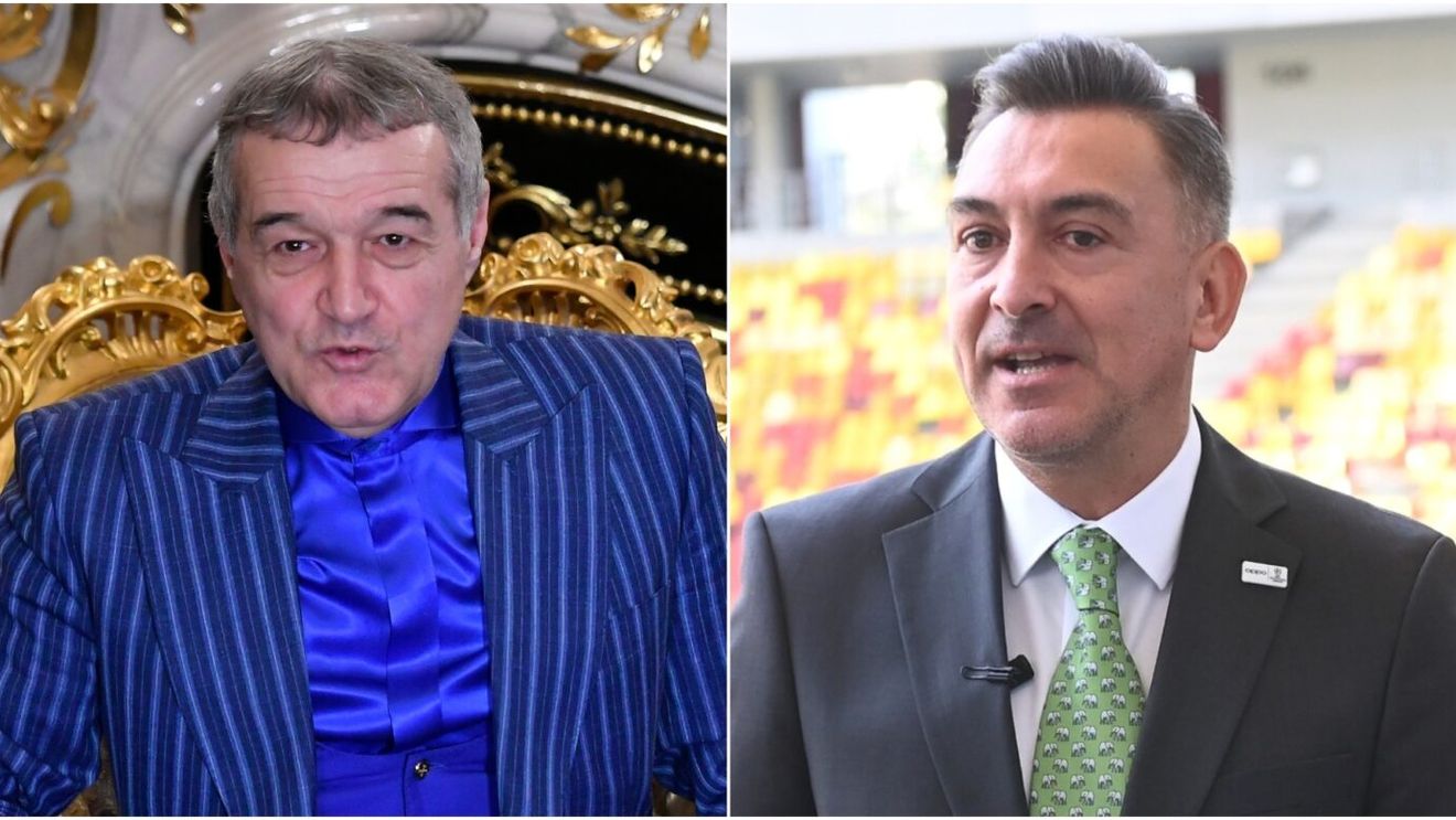 Ilie Dumitrescu și Gigi Becali, dialog încins după FCSB - U Cluj 1-0: „Ce întrebare e asta?”