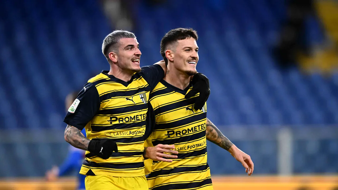 Dennis Man și Valentin Mihăilă, „gemenii golului” pentru Parma! Românii au marcat și au făcut senzație: au Italia la picioare cu prestațiile lor sclipitoare. VIDEO