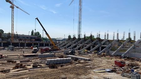 Noi imagini de la Ghencea și Giulești. FOTO | Cum se prezintă lucrările pentru EURO 2020