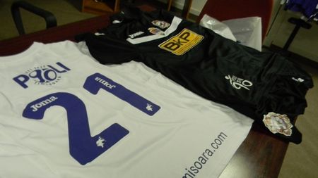 FOTO** "Poli 90"! Timișoara va juca în "B" cu un echipament aniversar