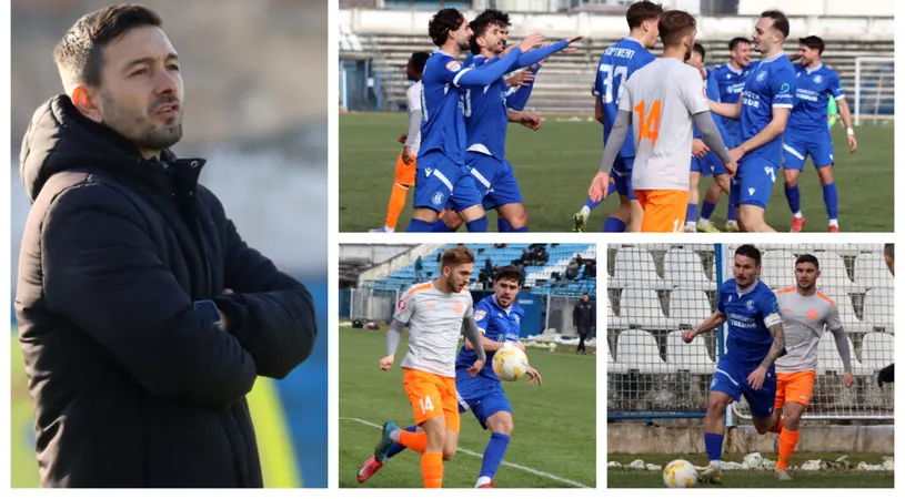 Viorel Ferfelea, debut cu remiză ca antrenor la CSM Slatina, contra prim-divizionarei Metaloglobus, la ieșirea din Cupa României: ”De aici începem să construim”