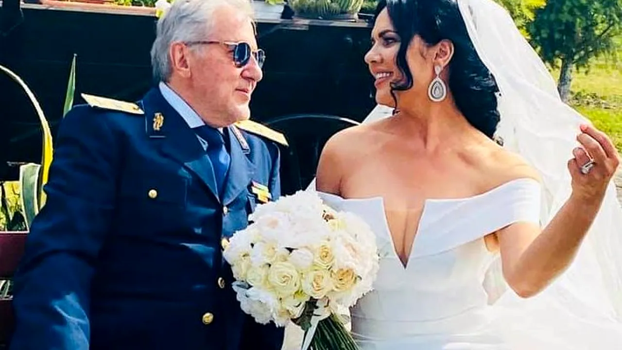Ilie Năstase s-a căsătorit religios cu Ioana, după ce bruneta anunțase divorțul. „Am pus condiții!” Cum arată în rochie de mireasă | FOTO