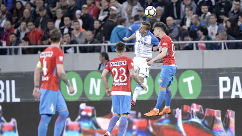 Craiova a capotat pe Național Arena, FCSB e lider în Liga 1. Momcilovic și Fl.Tănase au adus victoria gazdelor după un meci spectaculos, 2-0. Mangia l-a introdus târziu pe Băluță. Așa am trăit meciul de pe Național Arena 