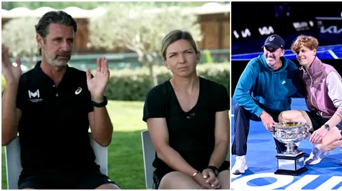 După ce i-a aruncat în aer cariera Simonei Halep, Patrick Mouratoglou a pus ochii pe Jannik Sinner! Întrebare de baraj din partea francezului pentru campionul de la Australian Open: „Poți continua?”