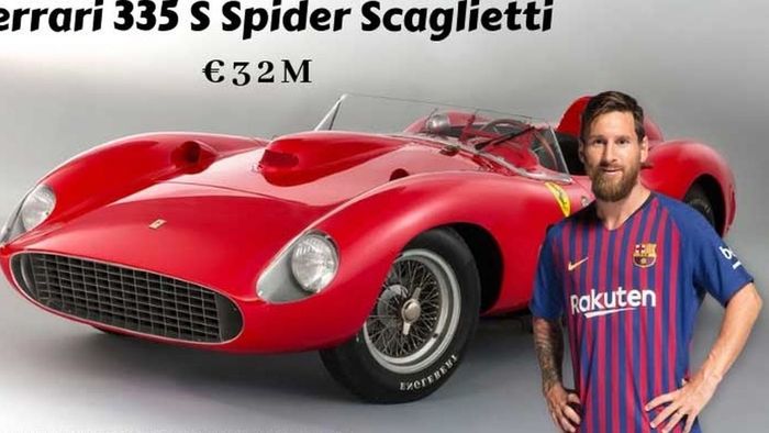 Leo Messi are oficial cea mai scumpă colecție de mașini de lux din lumea sportului, după ce a cheltuit 30 de milioane de euro pentru un Ferrari!