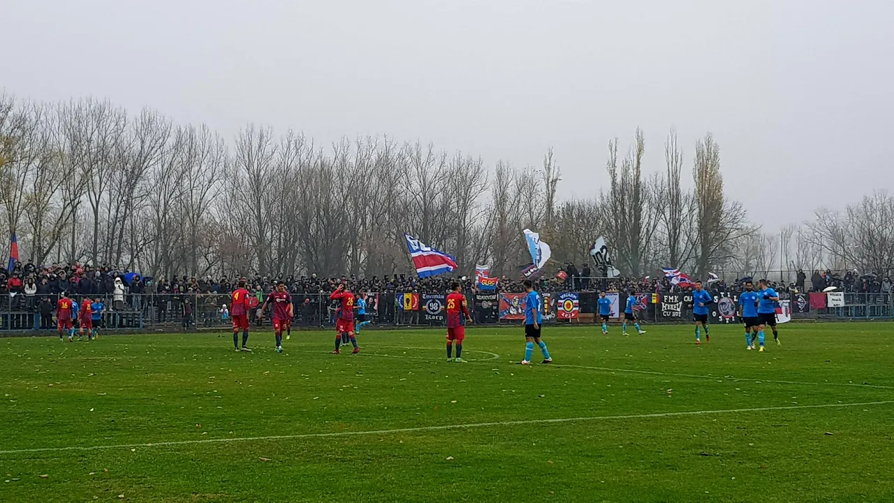 Steaua - Metaloglobus II 4-0. Hat-trick-ul lui Mirea și golul lui Predescu urcă echipă lui Lăcătuș, temporar, pe primul loc în clasamentul Ligii 4
