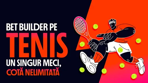 ADVERTORIAL | Betano lansează Bet Builder pentru tenis, odată cu Australian Open