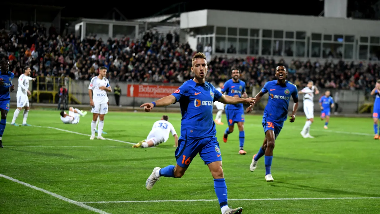 Mihai Lixandru, explicații după jocul slab al lui FCSB cu FC Botoșani. „O echipă incomodă!” Promisiune pentru suporteri după primul gol în tricoul roș-albastru