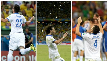 GALERIE FOTO | Samaras, eroul grecilor după ce a marcat golul calificării în ultima secundă a meciului cu Coasta de Fildeș