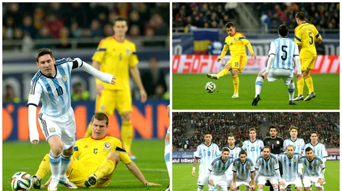 Egali cu Messi, speranțe pentru Euro. România – Argentina 0-0