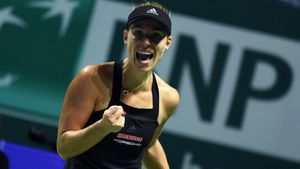 Angelique Kerber, prima victorie la Turneul Campioanelor! "Au fost două sau trei mingi decisive". Campioana de la US Open, fără replică