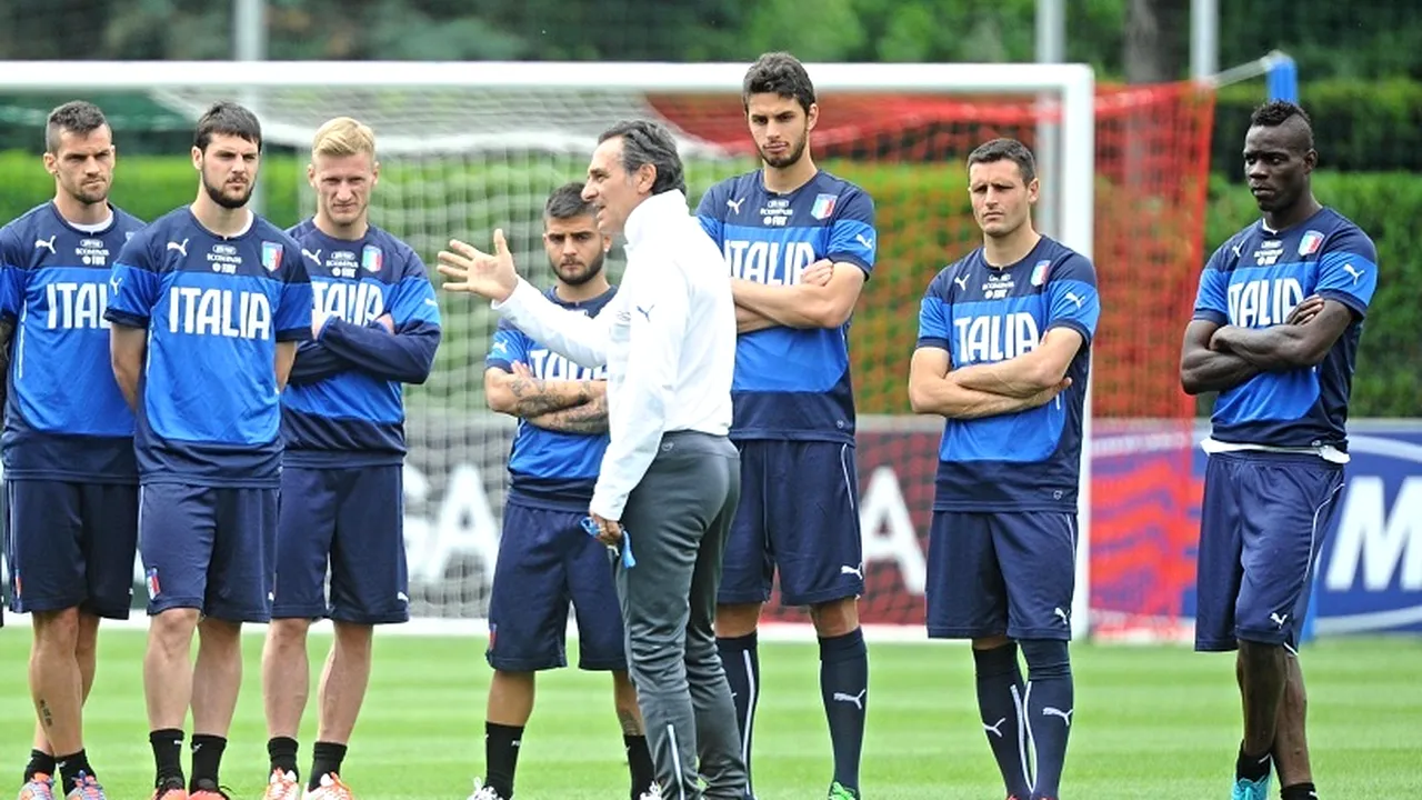 Rossi ratează CM 2014, Cassano va debuta la Cupa Mondială. Lotul final al Italiei pentru Mondialul din Brazilia