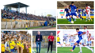 Meci interzis cardiacilor la Satu Mare! CSM Olimpia și Minerul Lupeni, dramatism total în turul semifinalei pentru Liga 2. Alexandru Botoș: ”Fotbalul nu e matematică”
