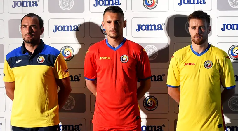 Echipa națională va avea magazin online. Un tricou original Joma va costa 169 de lei, replica se va vinde cu 99 de lei
