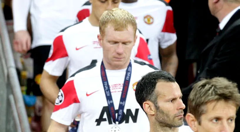 Încă un moment greu pentru Manchester:** legenda Paul Scholes s-a retras din activitate!