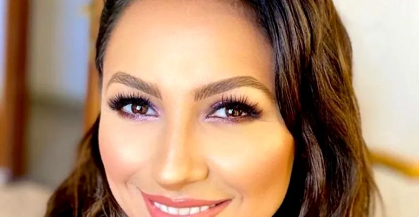 Andra, fără pic de machiaj. ”Nu te feri să te arăți exact așa cum ești”