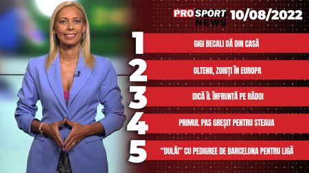 ProSport News | Primul conflict dintre Gigi Becali și Nicolae Dică: cum l-a supărat patronul FCSB pe antrenor. Cele mai importante știri ale zilei | VIDEO