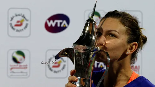 Simona Halep, candidată pentru jucătoarea lunii februarie într-o anchetă WTA