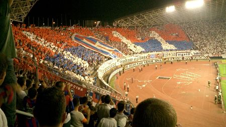 Hajduk Split, Torcida roș-albastră a Croației! Vezi cine e adversarul lui Dinamo