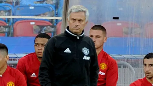 Primul trofeu pentru Mourinho cu United, dar și primul conflict. Portughezul și-a scos din minți un jucător. Ce a făcut