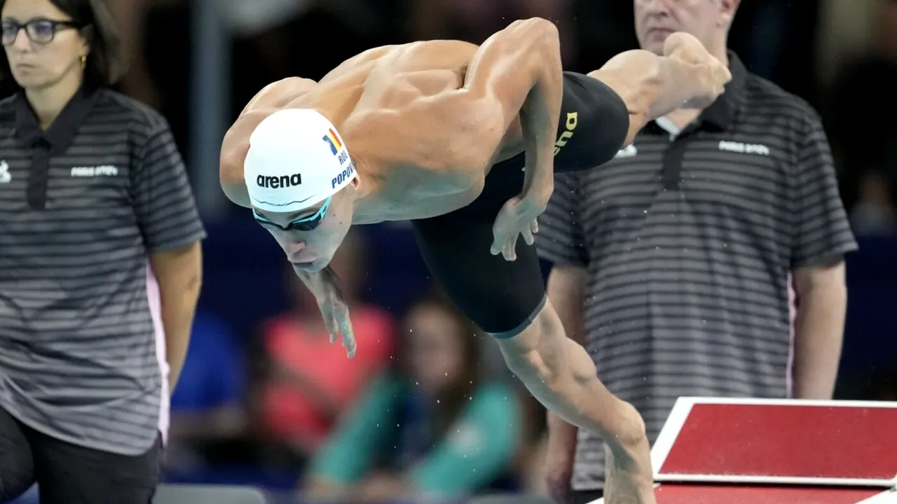 Gestul superb al celor de la Google pentru David Popovici, după ce românul a devenit campion olimpic la Paris